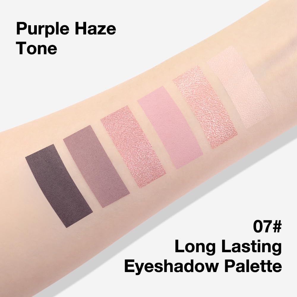 evpct 6-Colour Eyeshadow Palette compact design