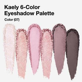 evpct 6-Colour Eyeshadow Palette matte and shimmer finishes