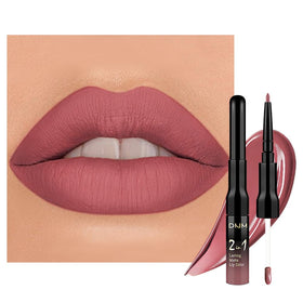 evpct Antique Rose Lip Liner and Liquid Lipstick Set front view