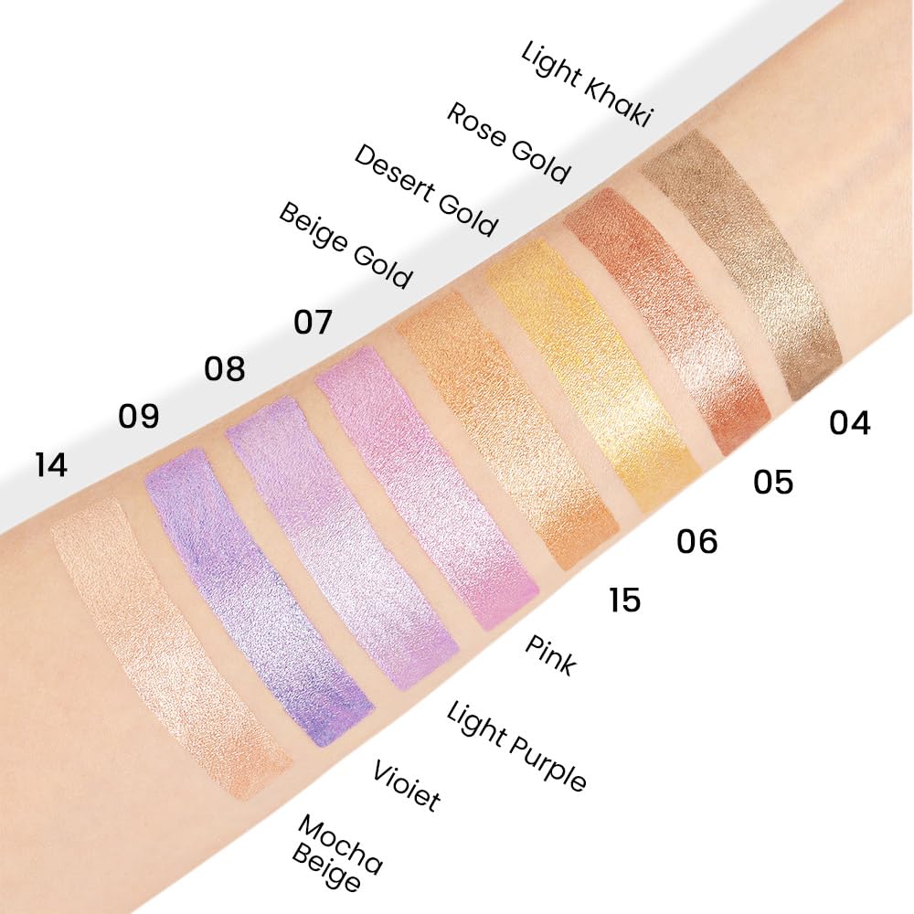 evpct Cream Eye Shadow Sticks set on a vanity table