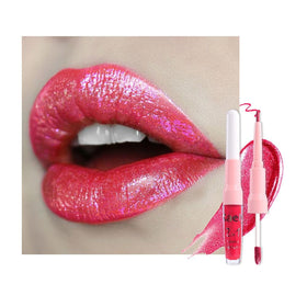 evpct Crushed Ruby Red Lip Liner and Lipstick Combo front view