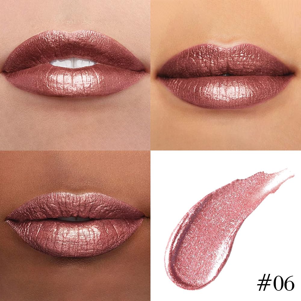 evpct Dark Bronze Metallic Lip Liner close-up view