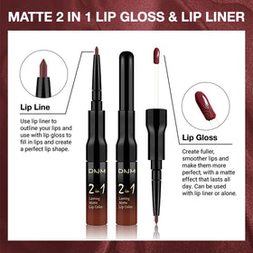 evpct Dark Oxblood Red Liquid Lipstick applicator