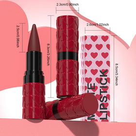 evpct Dark Red Gradient Matte Lipstick variety of shades