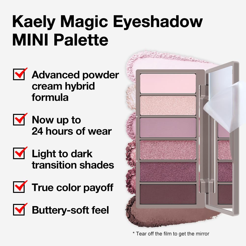 evpct eyeshadow palette compact design for travel