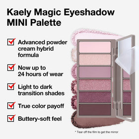 evpct eyeshadow palette compact design for travel