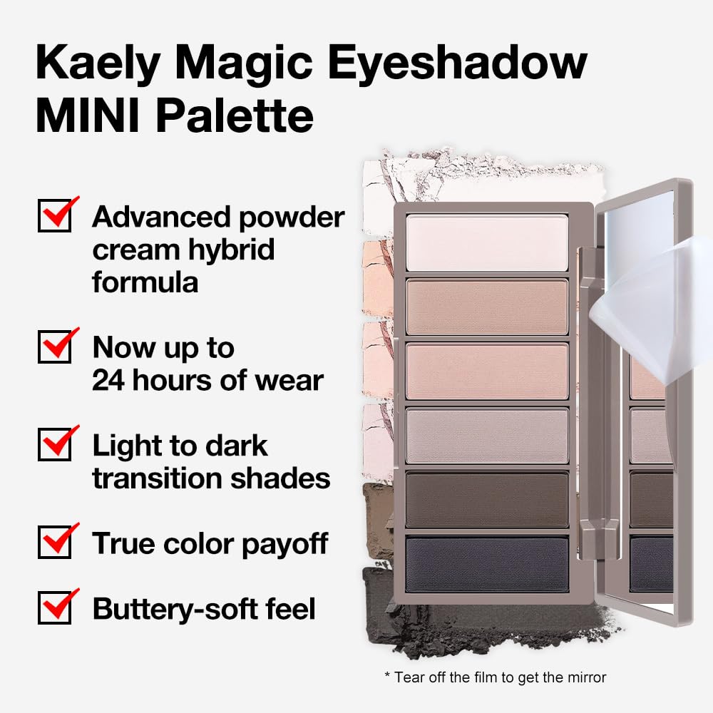 evpct eyeshadow palette compact design for travel