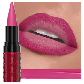 evpct Hot Pink Gradient Matte Lipstick and Lip Liner Combo Set front view