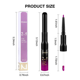 evpct Hot Pink Lip Liner and Liquid Lipstick Set lifestyle scene