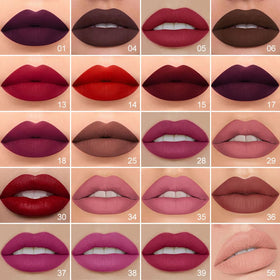 evpct Lip Liner and Lipstick Set displayed with makeup accessories