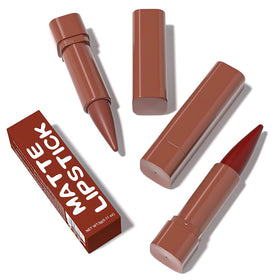 evpct lipstick crayon application on lips