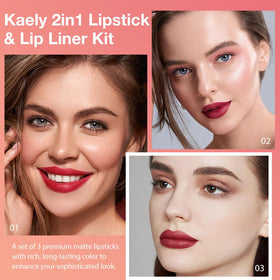 evpct lipstick crayon in various shades display