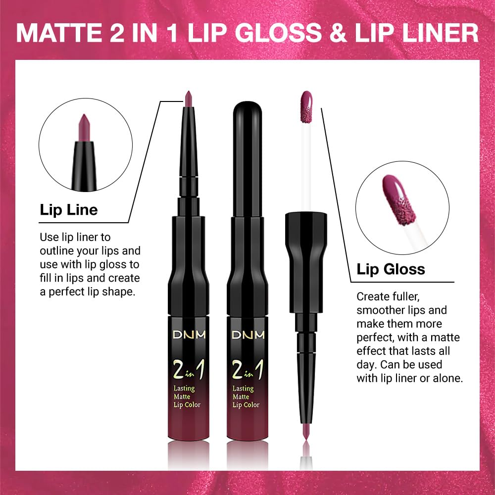 evpct Liquid Lipstick in Hot Mauve shade on lips