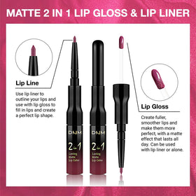 evpct Liquid Lipstick in Hot Mauve shade on lips