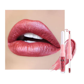 evpct Mauve Red Lip Liner and Lipstick Combo front view