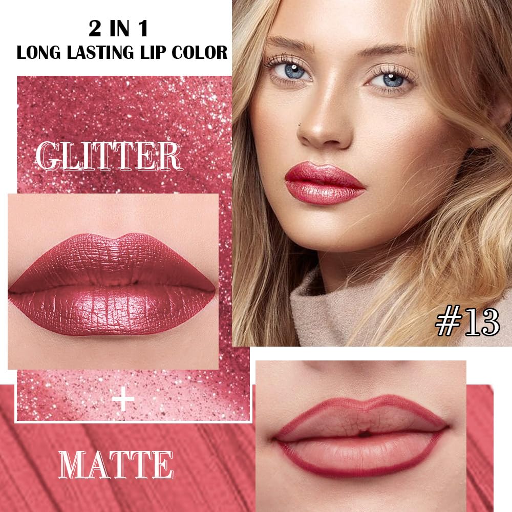 evpct Mauve Red Lip Liner and Lipstick Combo packaging