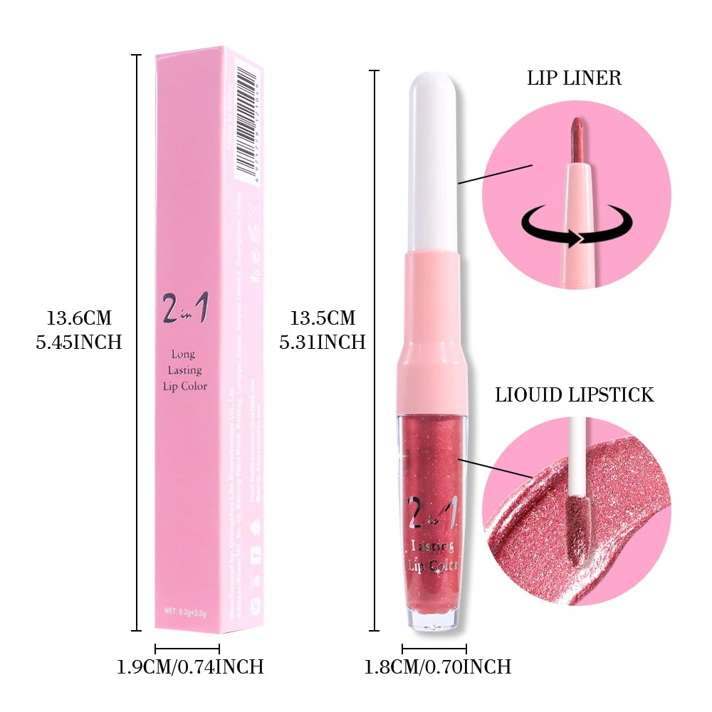 evpct Mauve Red Liquid Lipstick swatch on skin