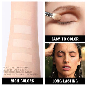 evpct Nude Eyeshadow Quad Palette in elegant packaging