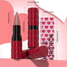 evpct Nude Lip Liner Combo Set in a stylish makeup bag