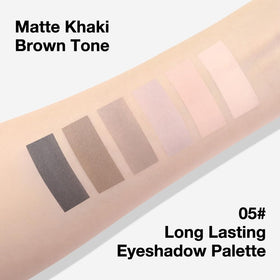 evpct Nude Smokey Eye Shadow Palette with applicator