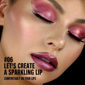 evpct Plum Purple Lip Crayon cone tip close-up