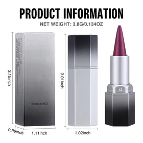 evpct Plum Purple Lip Liner and Lipstick Combo on makeup table