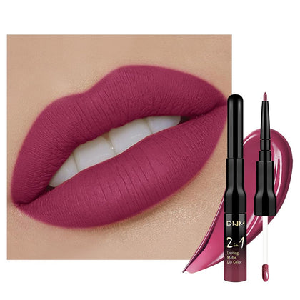 evpct Rose Plum Lip Liner and Liquid Lipstick Set front view