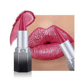 evpct Rose Red Shimmery Lip Liner and Lipstick Combo front view