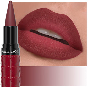 evpct Ruby Red Gradient Matte Lipstick front view