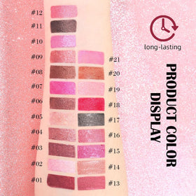 evpct Warm Pink Lip Liner applied on lips