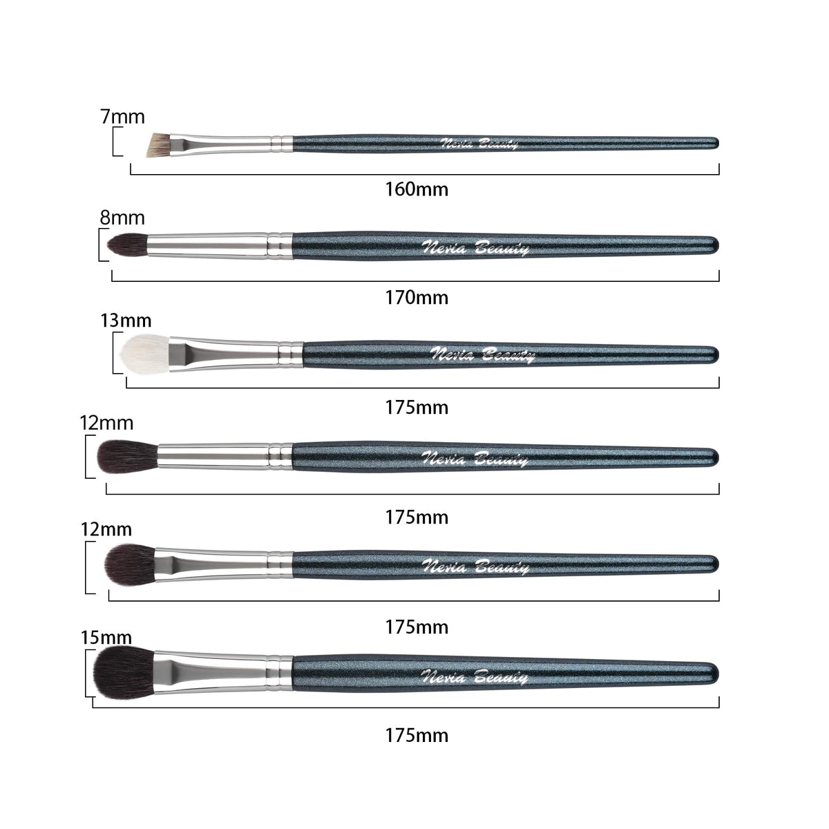 EVRCHGIEA eye makeup brush set in packaging