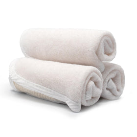 Evriholder Exfoliating Wash Cloths pack of 3 in white