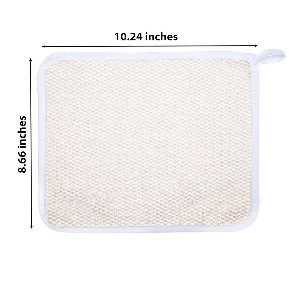 Evriholder washcloth soft terrycloth side for cleansing