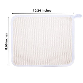 Evriholder washcloth soft terrycloth side for cleansing