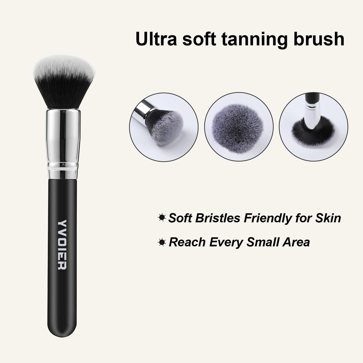 Exfoliating mitt from YVOIER tanning kit