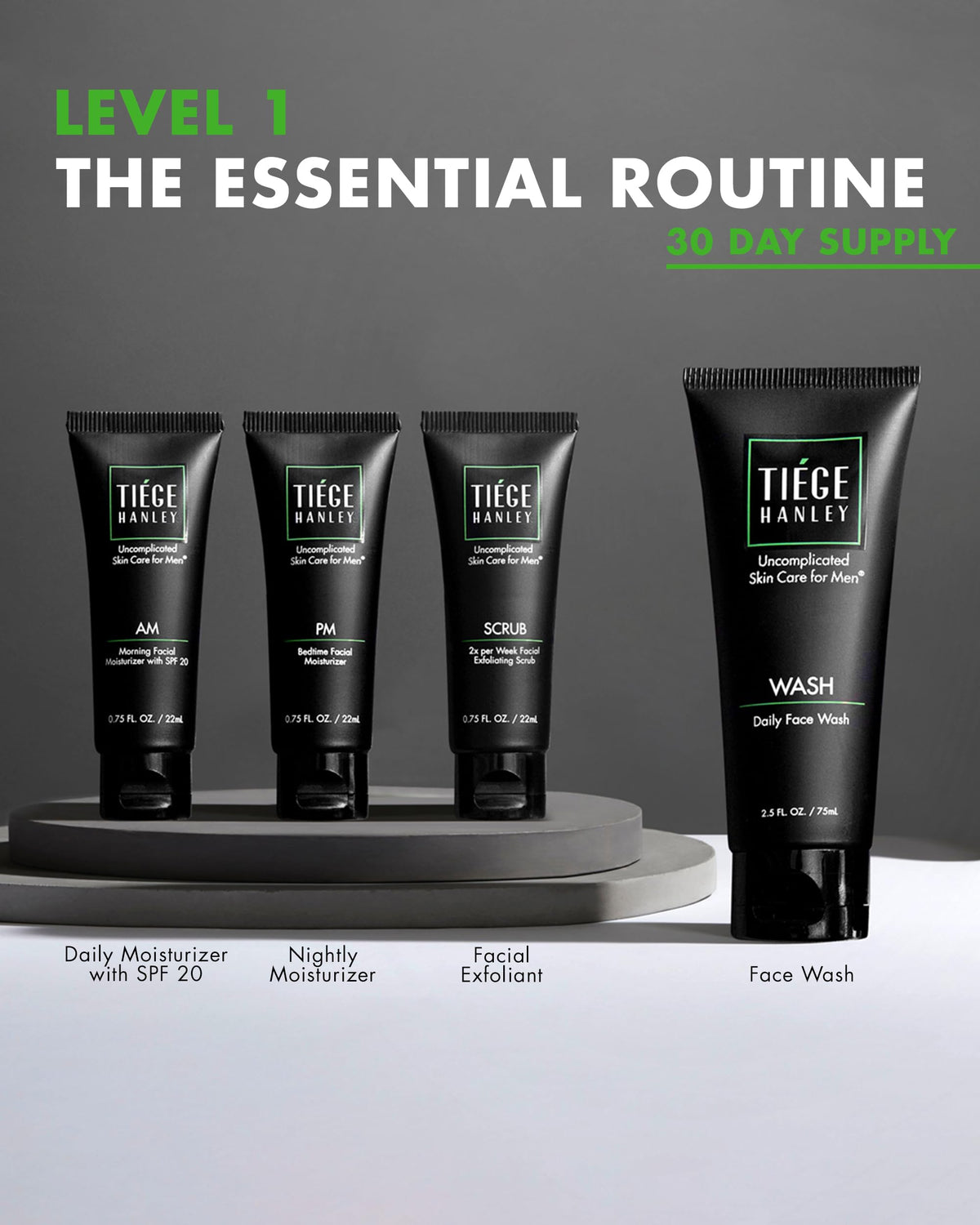 Exfoliating Scrub 0.75 oz tube from Tiege Hanley