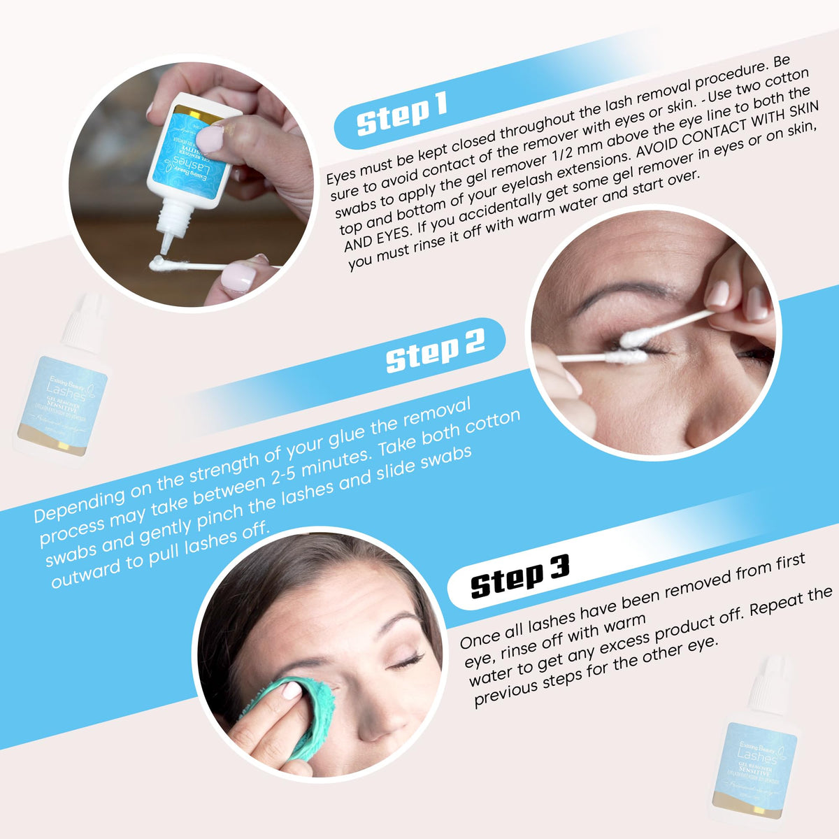 Existing Beauty Lash Extension Remover Gel 15ml side view