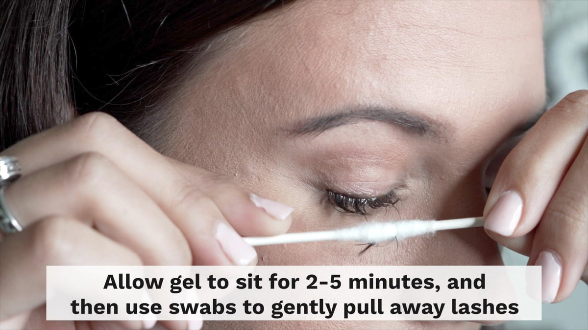 Existing Beauty Lash Extension Remover Gel with cotton pad