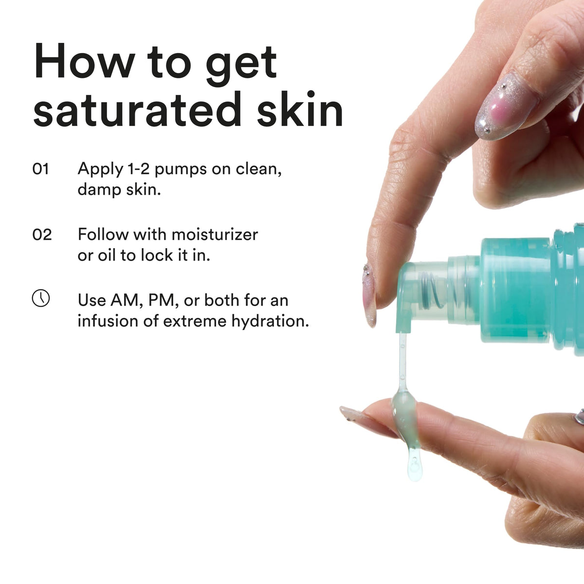 Experiment Ultra Hydrating Barrier Serum Refill application on skin