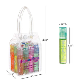 Expressions Girl lip gloss set showing packaging details