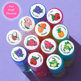 Expressions Girl lip glosses displayed in fun packaging