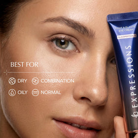 EXPRESSIONS WELLNESS Anti Aging Under Eye Cream with ingredients