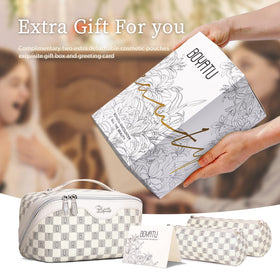 Exquisite gift box packaging of BOYATU Makeup Bag