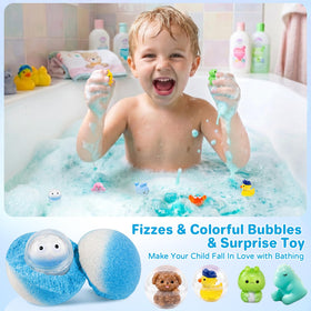 Exquisite packaging of JOFEI Kids Bath Bombs