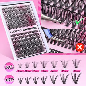 Eyelash brush included in FANXITON lash kit