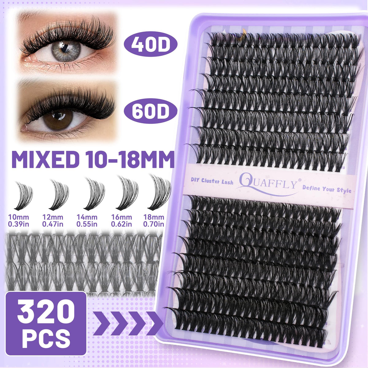 Eyelash curler from QUAFFLY DIY Lash Cluster Kit