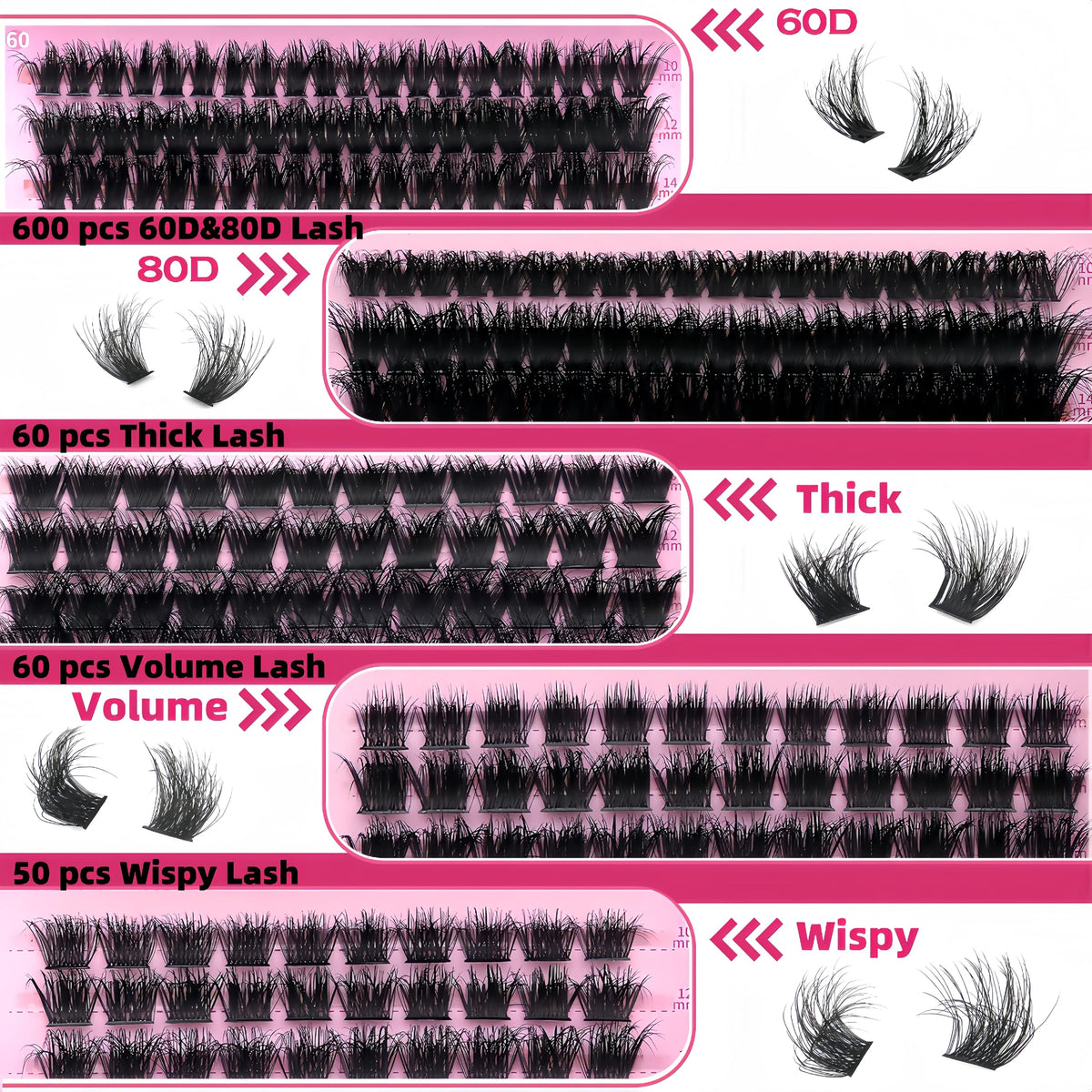 Eyelash tweezers and dual head brush from YIDUO kit