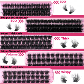 Eyelash tweezers and dual head brush from YIDUO kit