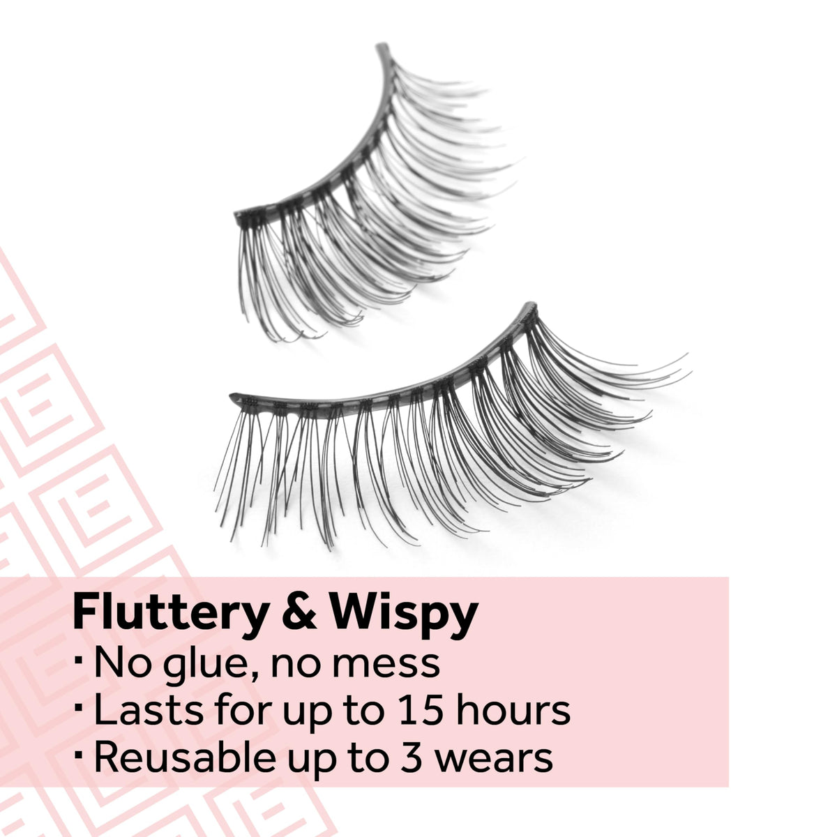 Eylure Pre-Glued False Eyelashes No. 003 side view