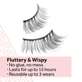 Eylure Pre-Glued False Eyelashes No. 003 side view